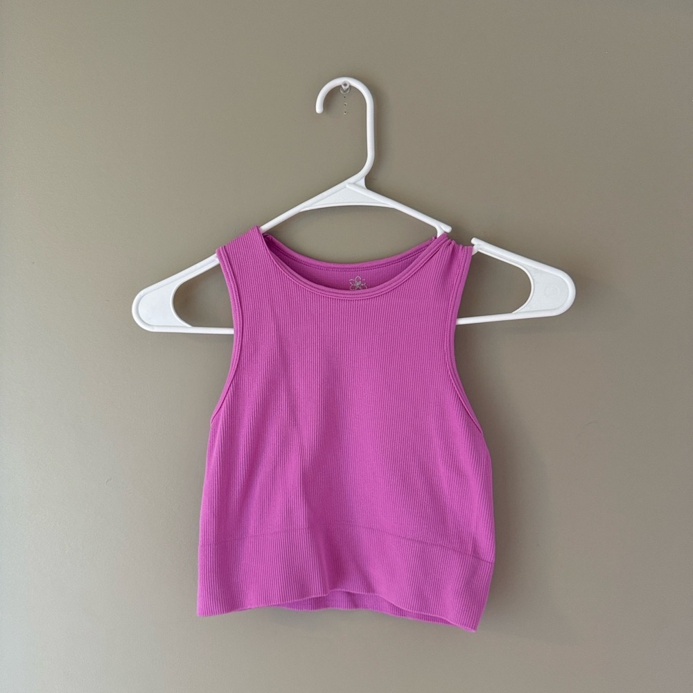 Aura Vibrant Pink Tank Top